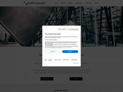q-construction.co.uk snapshot