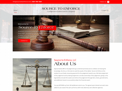 sourcetoenforce.com snapshot