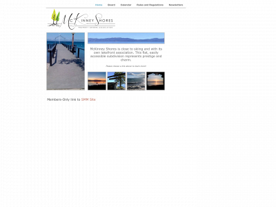 mckinneyshores.org snapshot