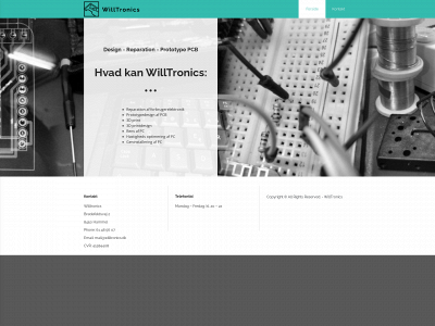 willtronics.dk snapshot