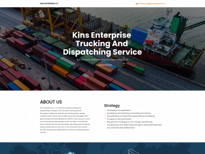 kinsenterprise.com snapshot