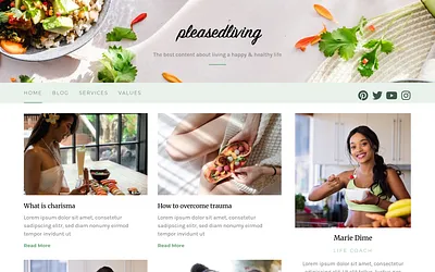 pleasedliving.com snapshot