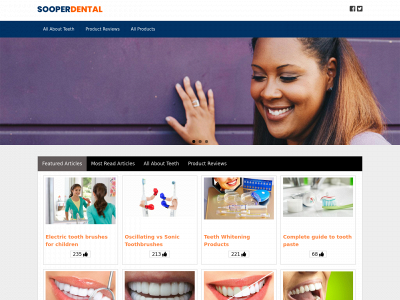 sooperdental.com snapshot