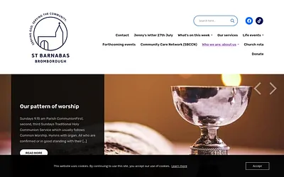 stbarnabasbromborough.org snapshot