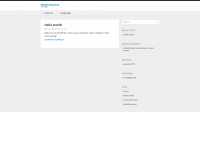 wayfaringduo.com snapshot