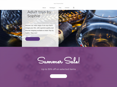 adulttoysbysophie.com snapshot