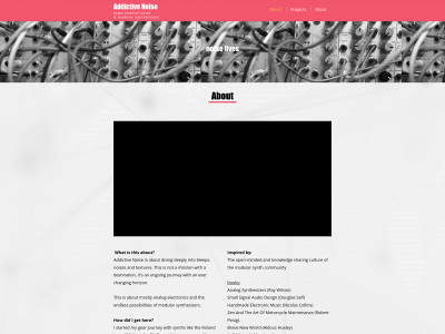 addictivenoise.com snapshot
