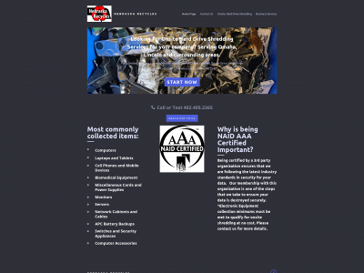 nebraskarecycles.com snapshot