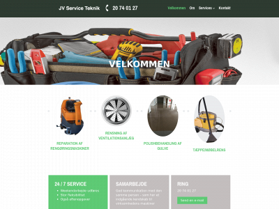 jvservice.dk snapshot