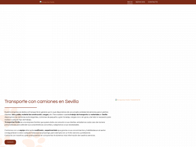 www.transportesmorillo.es snapshot
