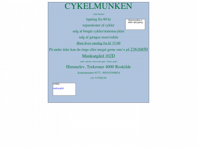cykelmunken.dk snapshot