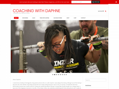 coachingwithdaphne.com snapshot