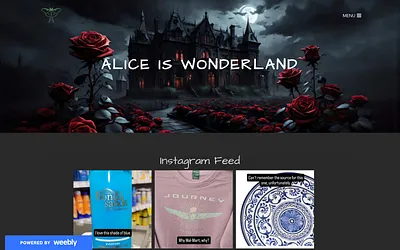 alice-is-wonderland.weebly.com snapshot
