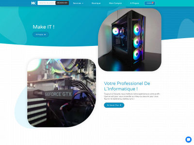 mkinformatique.be snapshot
