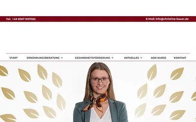 christine-bauer.de snapshot