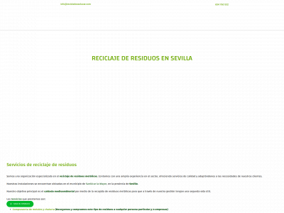 recicladossolucar.es snapshot