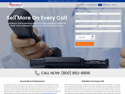 informermessages.com snapshot