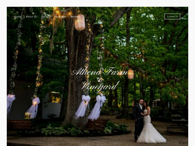 athenafarmandvineyard.com snapshot