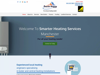 smarterheatingservices.com snapshot