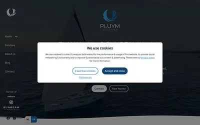pluym-yachting.be snapshot