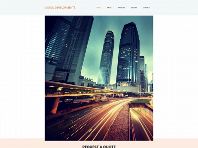 cosoldevelopments.co.uk snapshot