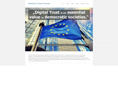digitaltrustforum.org snapshot
