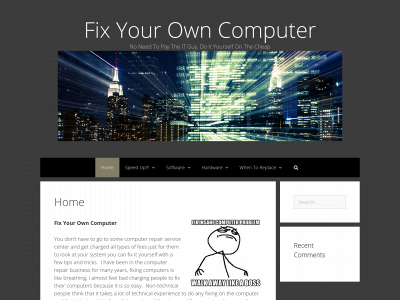 selfcomputerrepair.com snapshot