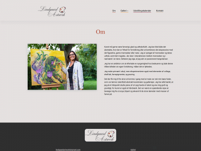 lindgaardartwork.dk snapshot
