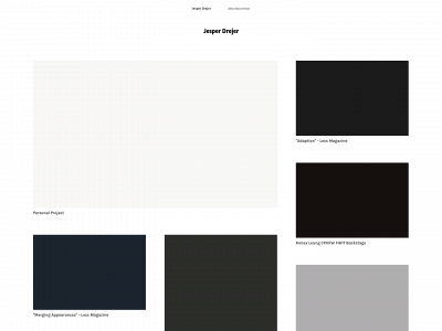 jesperdrejer.com snapshot