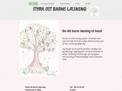 styrkditbarnslaesning.dk snapshot