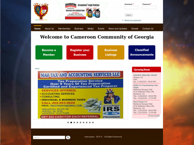 camcogainc.org snapshot