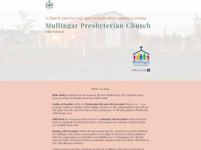 mullingarpresbyterian.com snapshot