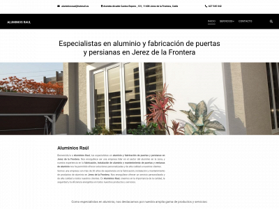 www.raulaluminios.es snapshot
