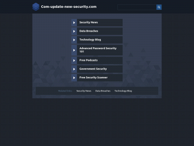 com-update-new-security.com snapshot