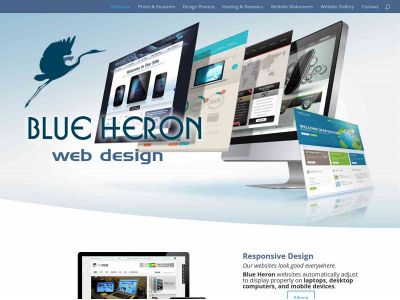 blueheronwebdesign.ca snapshot
