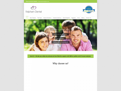 felphamdental.com snapshot