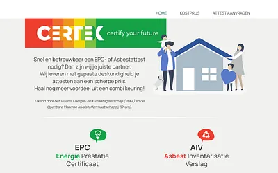 certex.be snapshot
