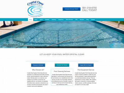 crystalclearaquaticsllc.com snapshot