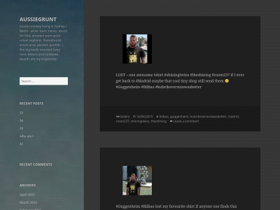 aussiegrunt.com snapshot