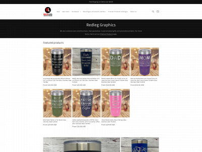 redleggraphics.com snapshot