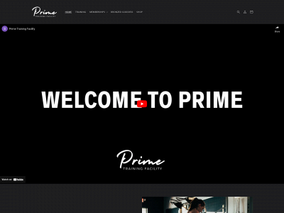 primetrainingfacility.com snapshot