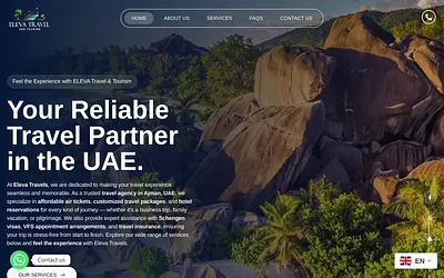 elevatravels.ae snapshot