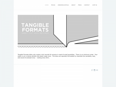 www.tangibleformats.com snapshot