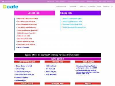 www.thedcafe.com snapshot