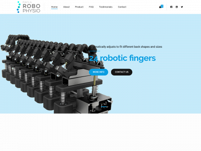 robophysio.com snapshot