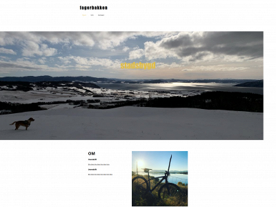 fagerbakken.com snapshot