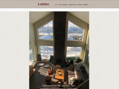 lofsdalsstugan.nu snapshot