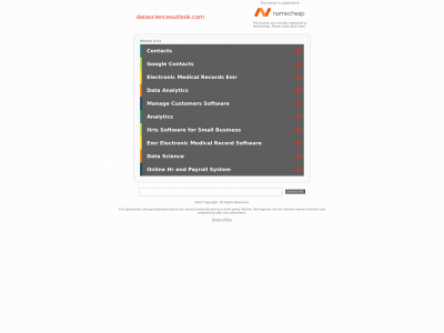 datascienceoutlook.com snapshot
