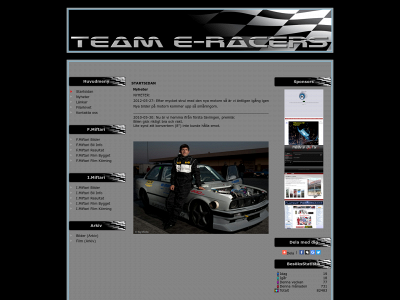 e-racers.se snapshot