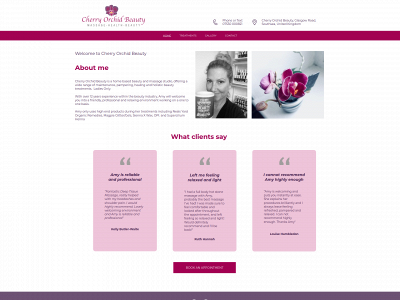 cherryorchidbeauty.co.uk snapshot
